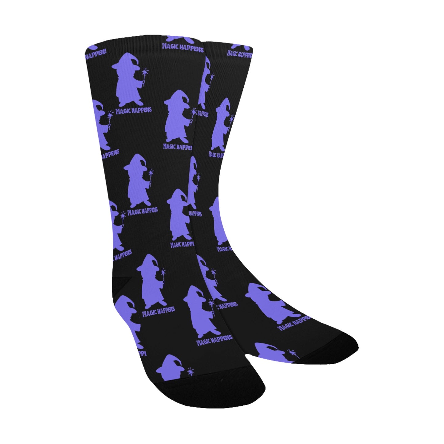 Magic Happens Wizard Socks