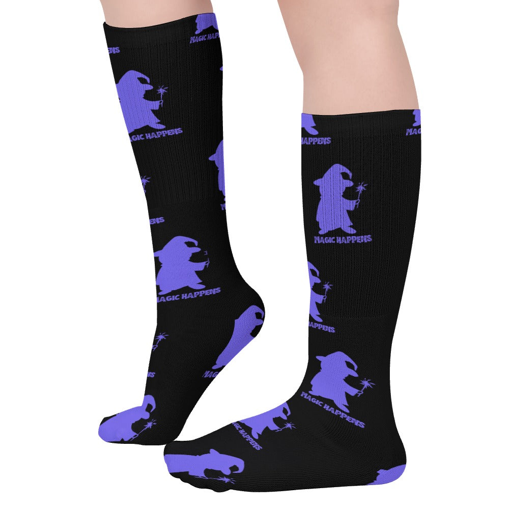 Magic Happens Wizard Socks